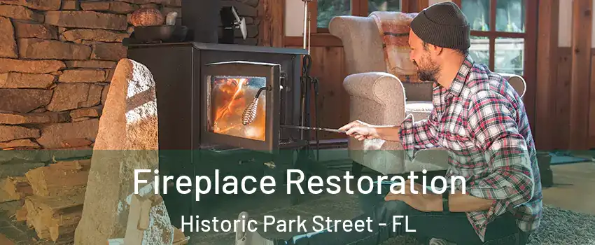 Fireplace Restoration Historic Park Street - FL