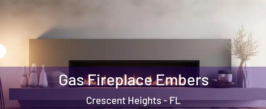 Gas Fireplace Embers Crescent Heights - FL